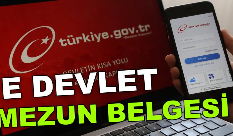 E Devlet mezun belgesi